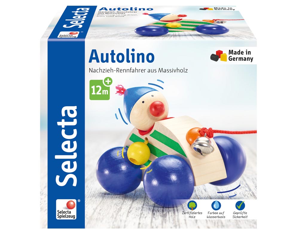 hout trekfiguur auto autolino