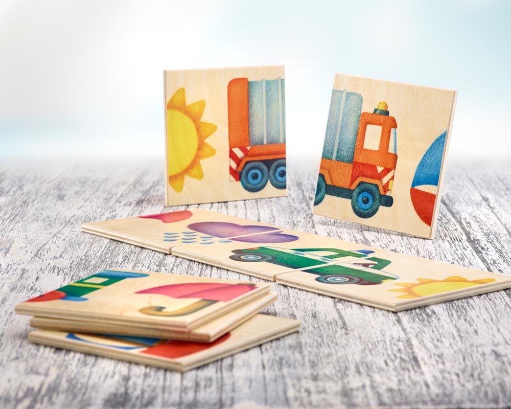 hout legspel straat baby