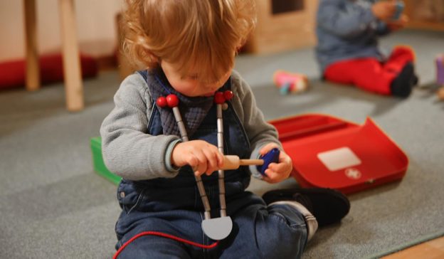 Wennen op de kleuterschool