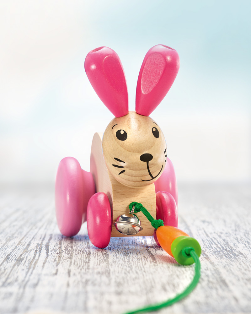 hout trekfiguur haas hanna hoppel